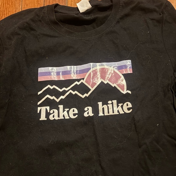 Take a Hike Graphic Tee - Black size medium - Picture 2 of 3